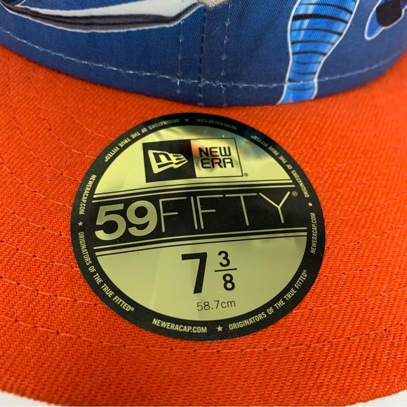 New Era OKC Thunder 59Fifty Fitted Thor Hat 7 3/8 - Picture 3 of 13